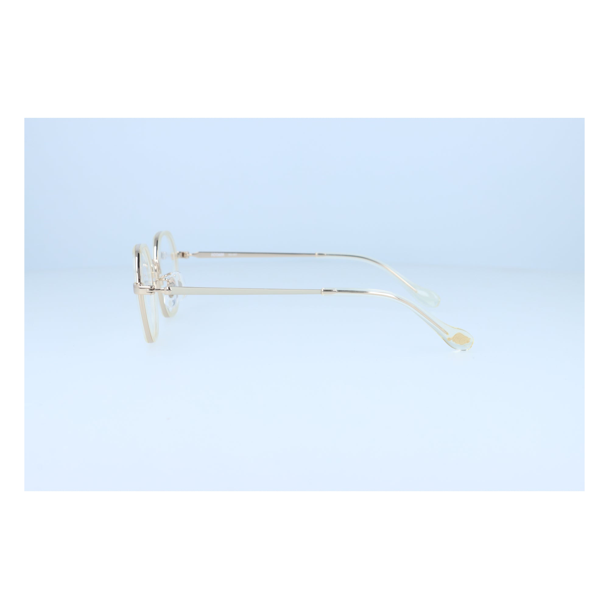 メガネフレーム （スノークのおじょうさん）MU007-3/YE 47＜取り寄せ品