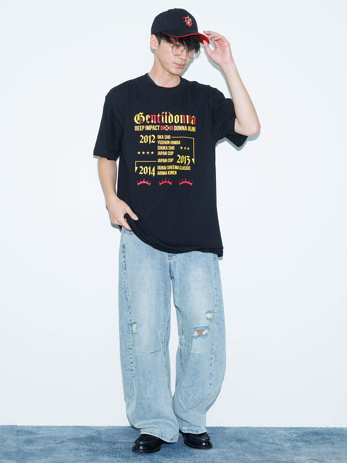 ジェンティルドンナ・Tシャツ(黒)｜netkeiba