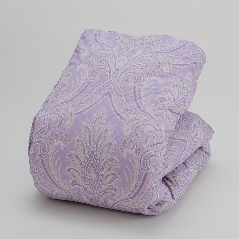 羽毛掛けふとん［グース］(（シングルロング）150×210cm ラベンダー