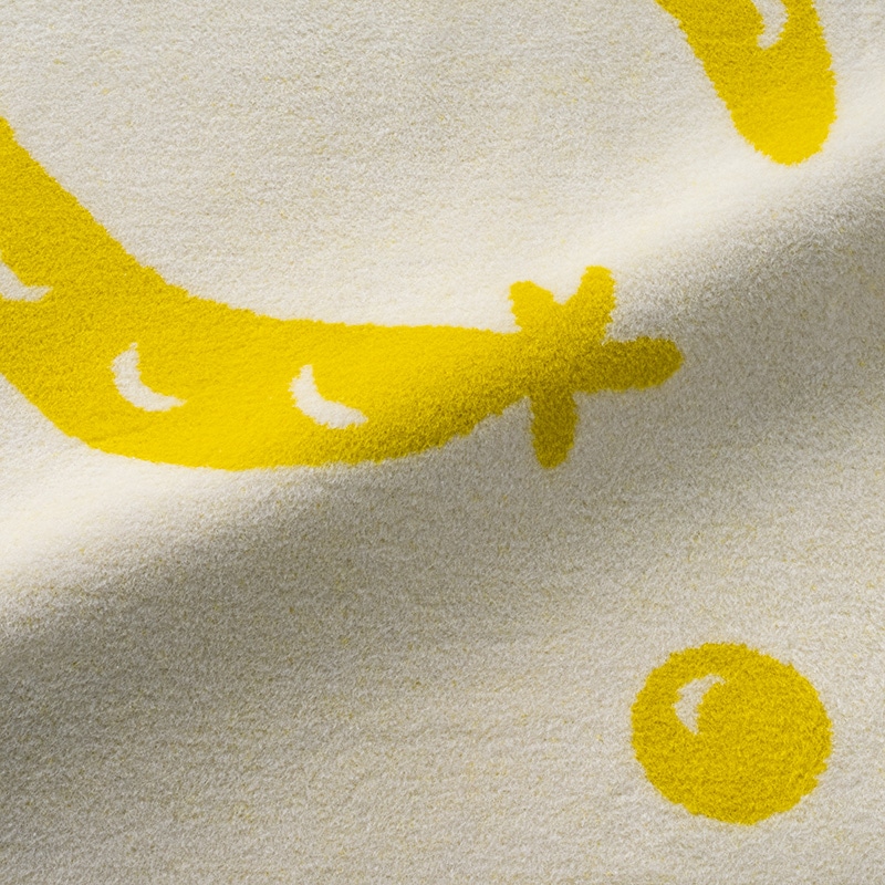 アツコマタノ 綿毛布（毛羽部分） （シングル）140×200cm グリーン