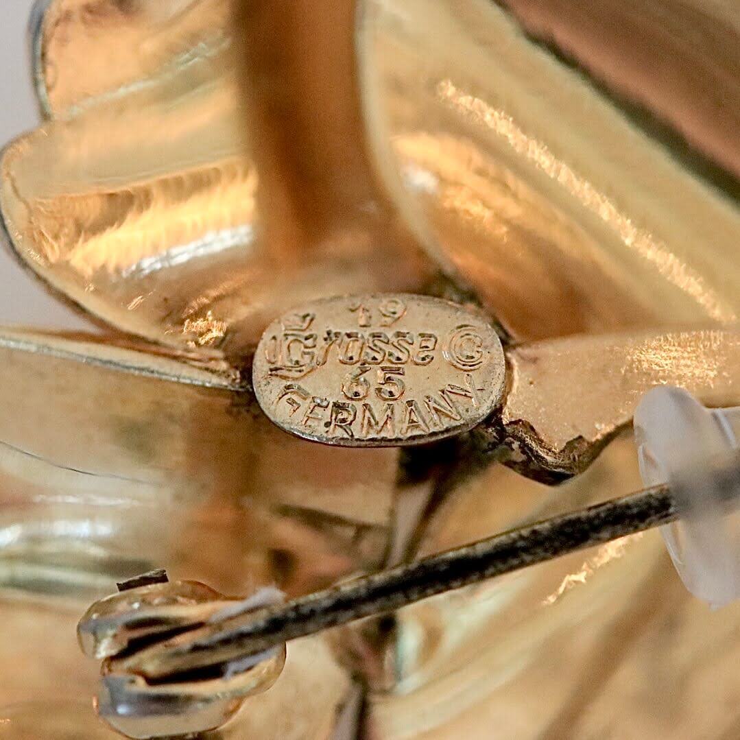 Atelier Ninon / ヴィンテージ「グロッセ」フラワーブローチ