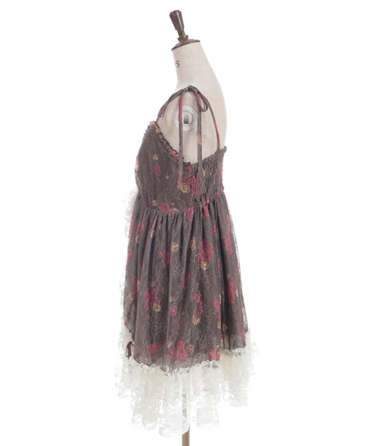 ブーケレースキャミチュニック | 大人衣料 | axes femme online shop