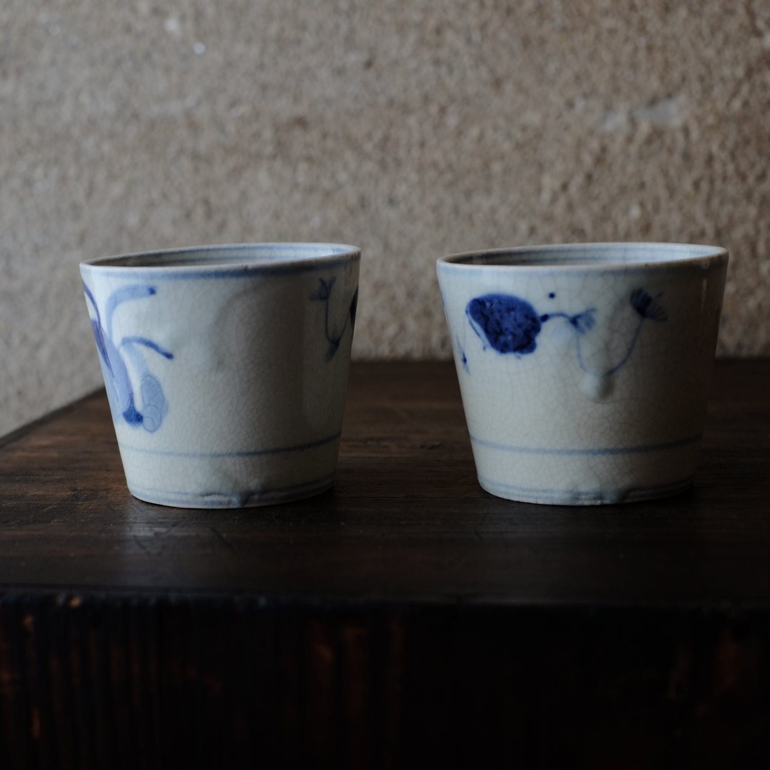 瀬戸太白手 巻貝文 蕎麦猪口 (幕末頃) – 逢季荘