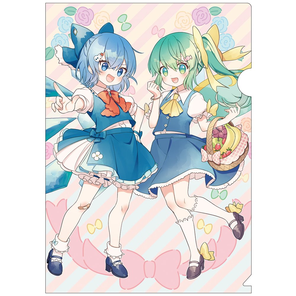 新品】東方クリアファイル チルノ＆大妖精1 / AbsoluteZero 発売日