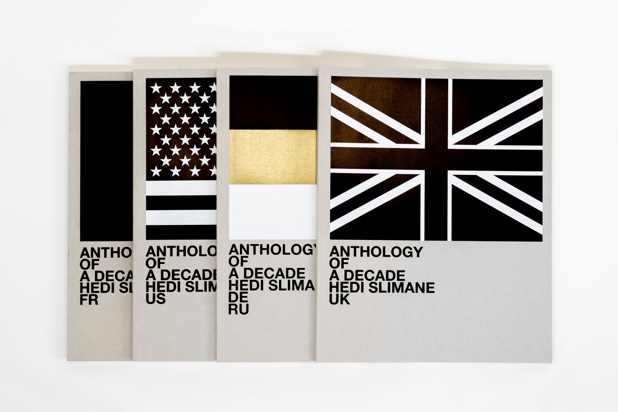 Hedi Slimane Anthology of a Decade - 4-Volume Photography Book
