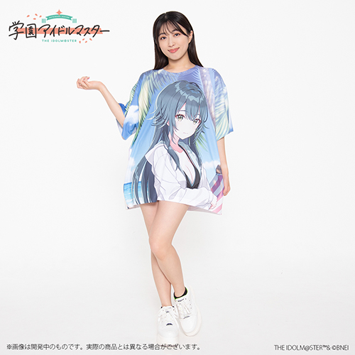 学園アイドルマスター 公式フルグラフィックTシャツ「キミとセミブルー