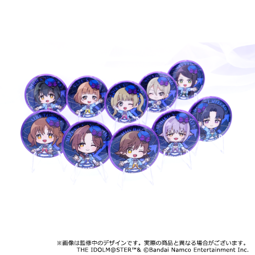 三船美優 アニカフェ アニメイト バースデー Birthd@y 缶バッジ カード
