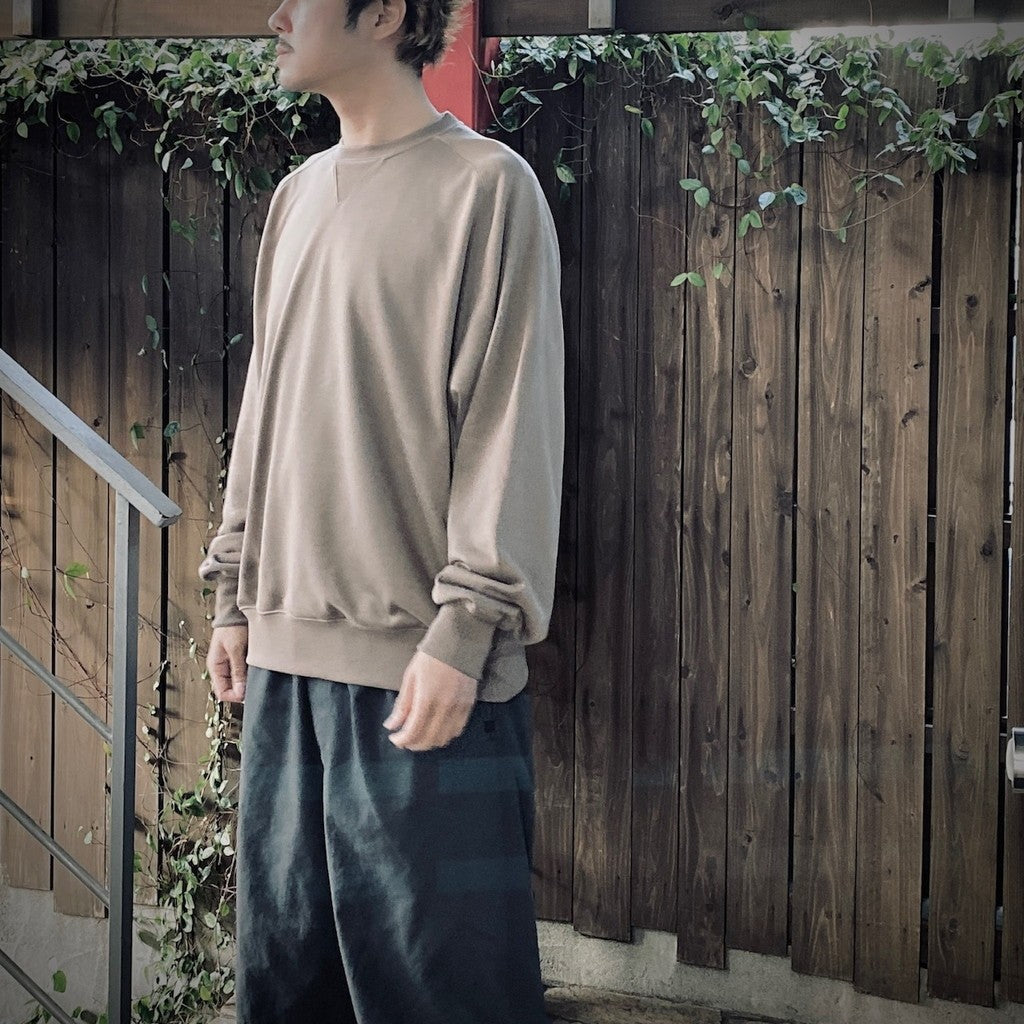 TECH SWEAT CREW FREEDOM SLEEVE #BEIGE [BE-50025]_DAIWA PIER39
