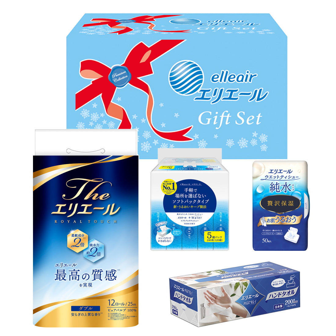 エリエール プレミアムギフトセット4品 – エリエールオンラインショップ