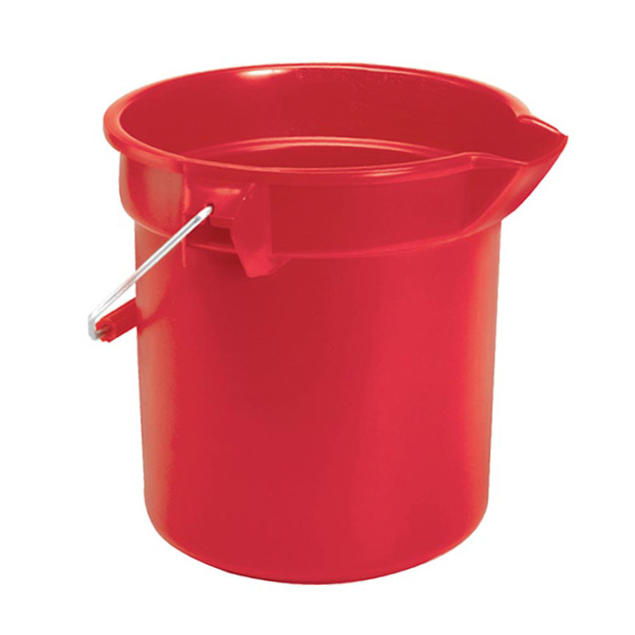 RUBBERMAID | ラバーメイド ブルートバケット レッド φ350×H300mm 13.2