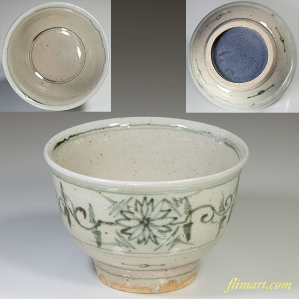 萬古焼八幡窯堀野証嗣安南抹茶碗 | 和食器和風雑貨茶器通販サイト