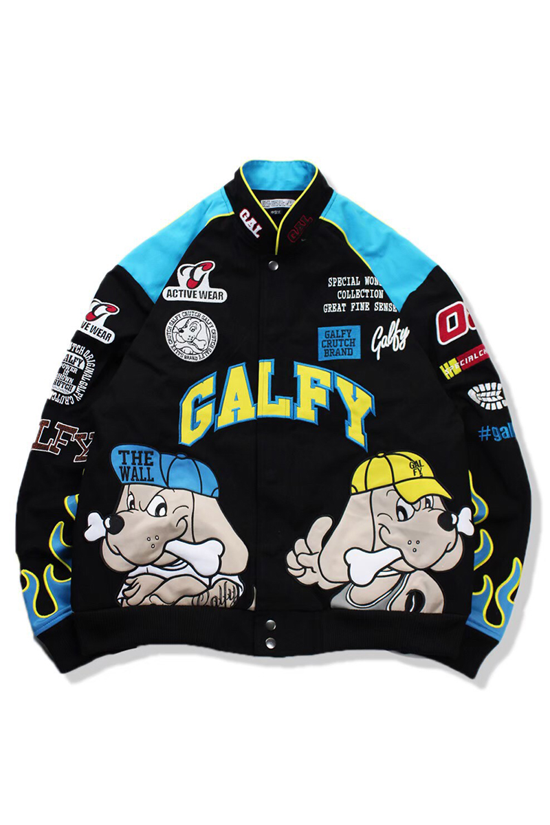 GALFY 新 走り屋 JKT BLACK/SAX / ロックファッション / バンドTシャツ