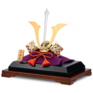 純銀兜 「剣」 中 | 高品質 金・プラチナ