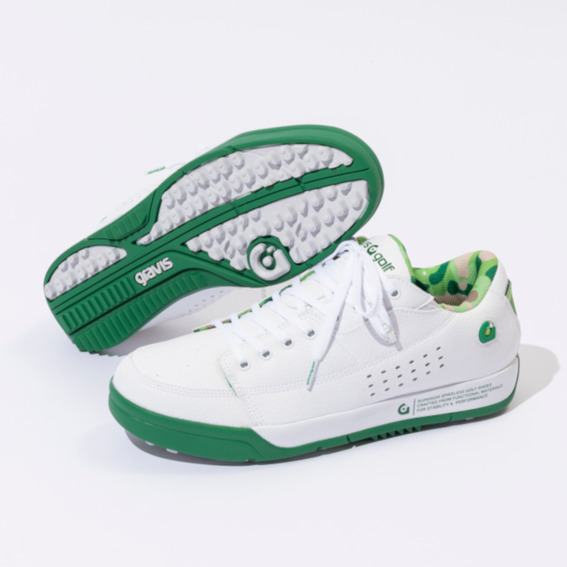 GO/LOOK!（ゴルック）｜gravis golf TARMAC-G LOW-CUT ホワイト □