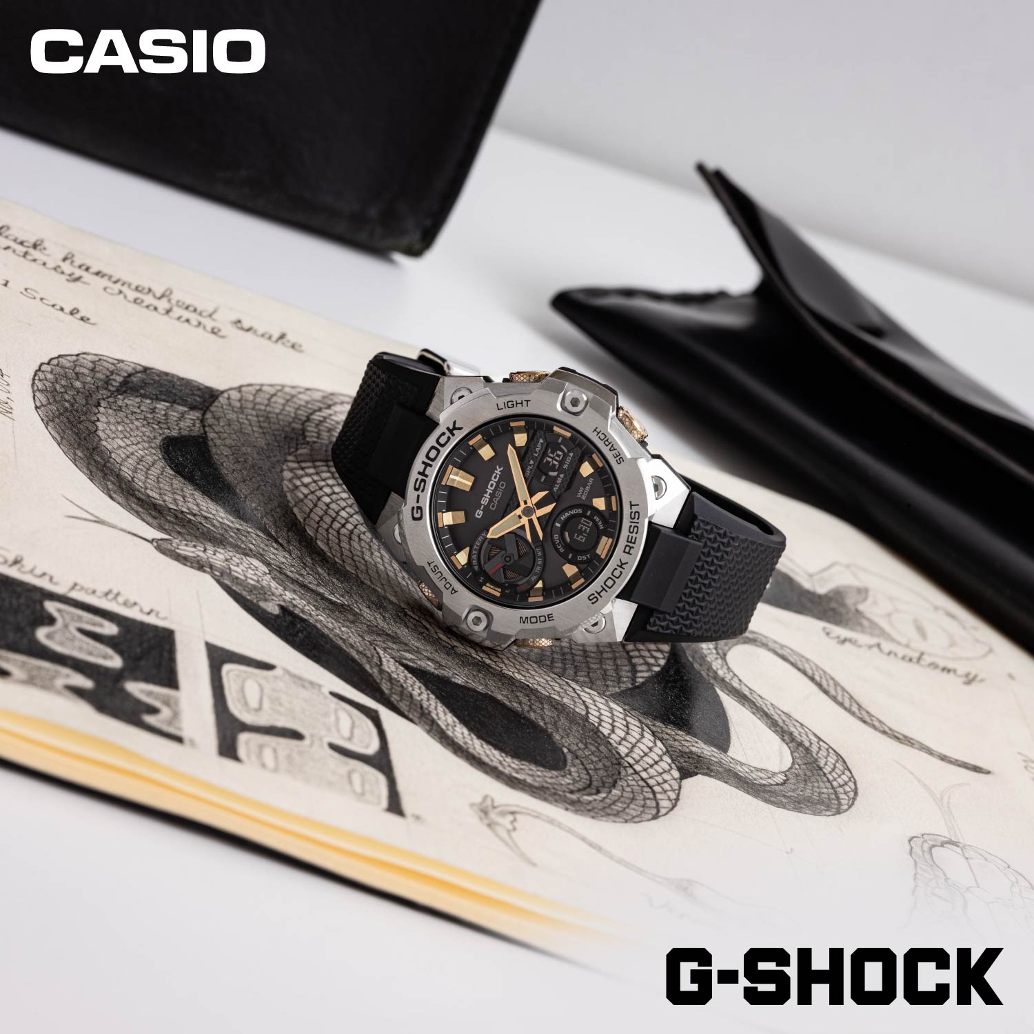 Gショック】G-STEEL / 永遠の蛇 / GST-B400CX-1AJR – GQ SHOP