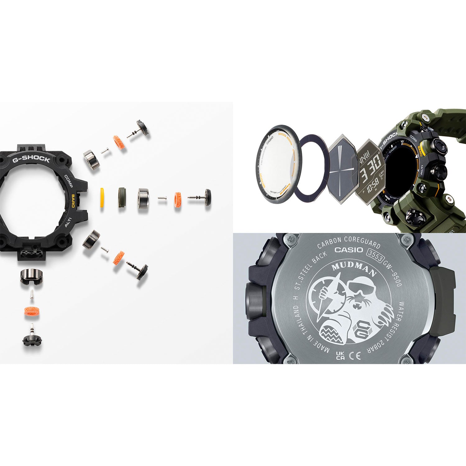 Gショック】MASTER OF G MUDMAN(マッドマン) / GW-9500MEC-1JF – GQ SHOP