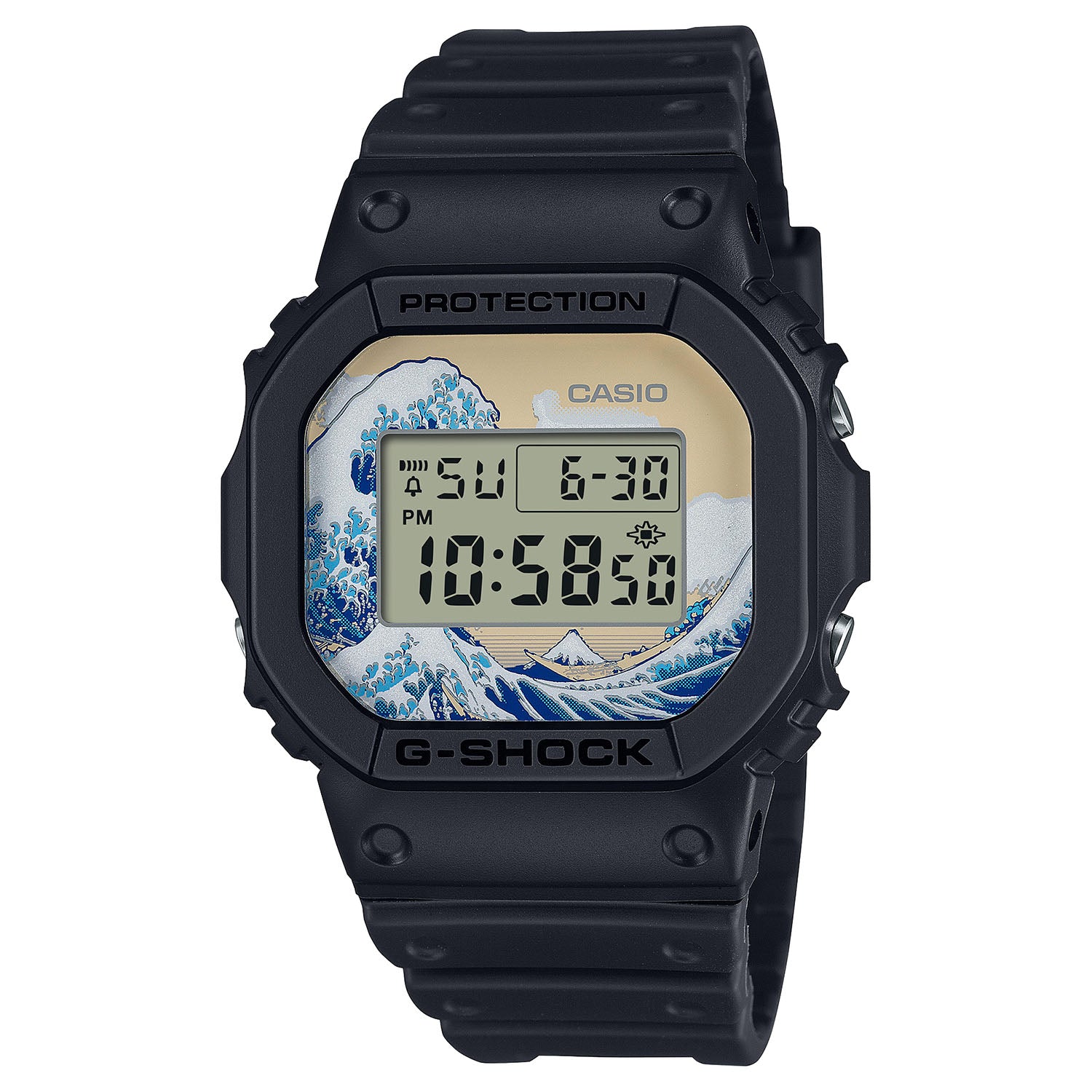 Gショック】葛飾北斎 / 神奈川沖浪裏 / DW-5600KHK24-1JR – GQ SHOP