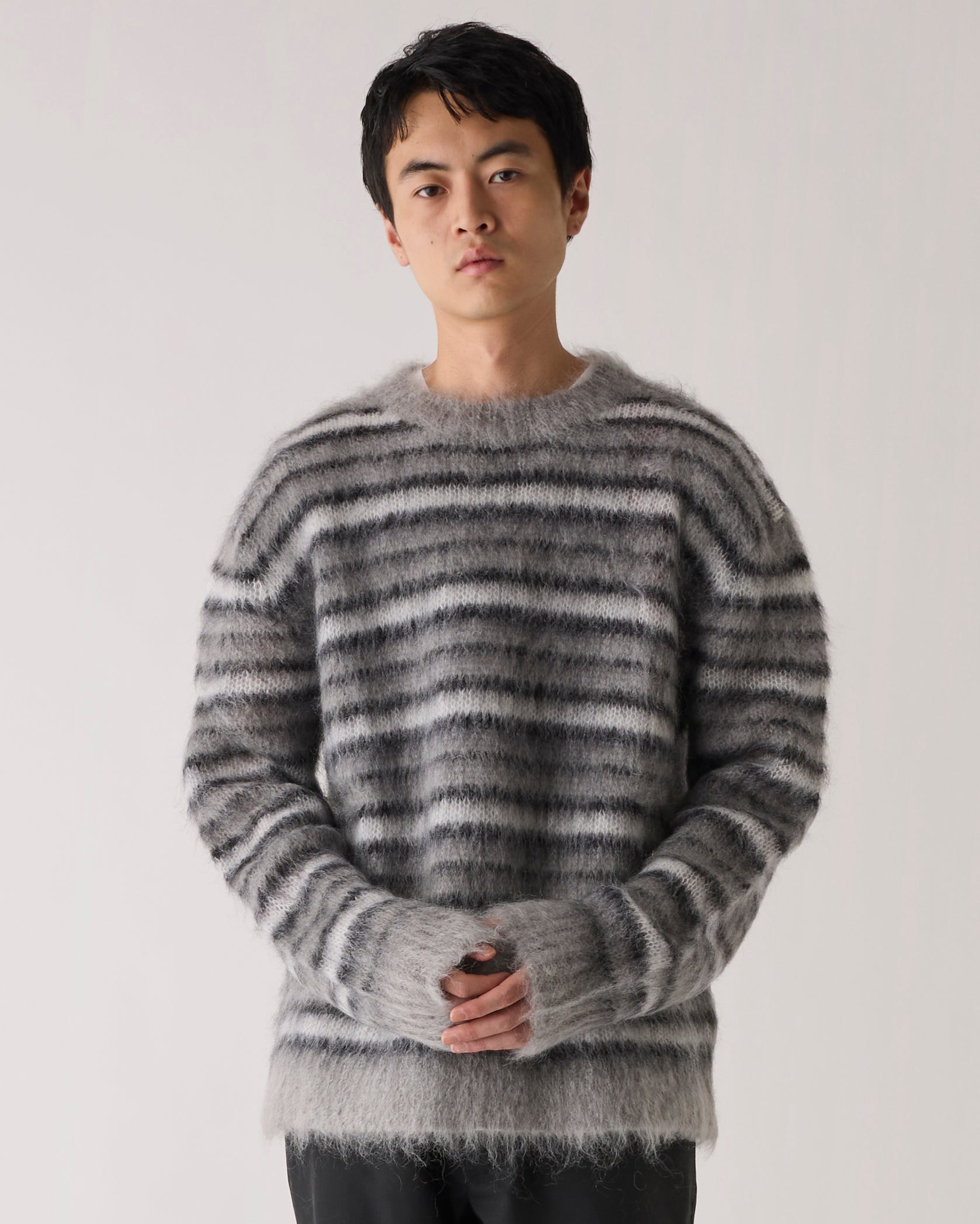 マルニ】ストライプ モヘア製ジャンパー – GQ SHOP