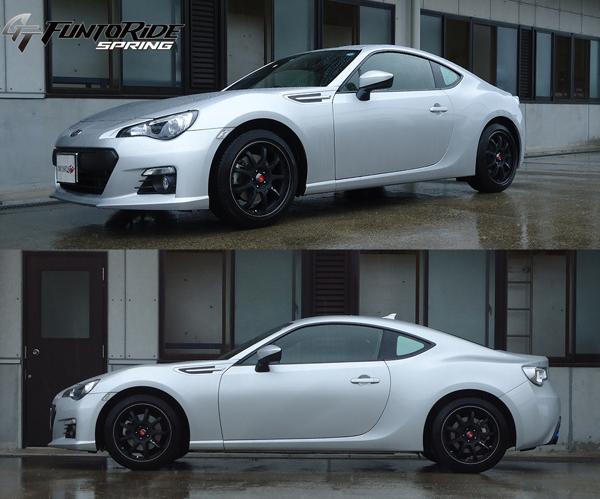 BRZ ZC6 ダウンサス 1台分 タナベ GTファントライドスプリング ZC6FK