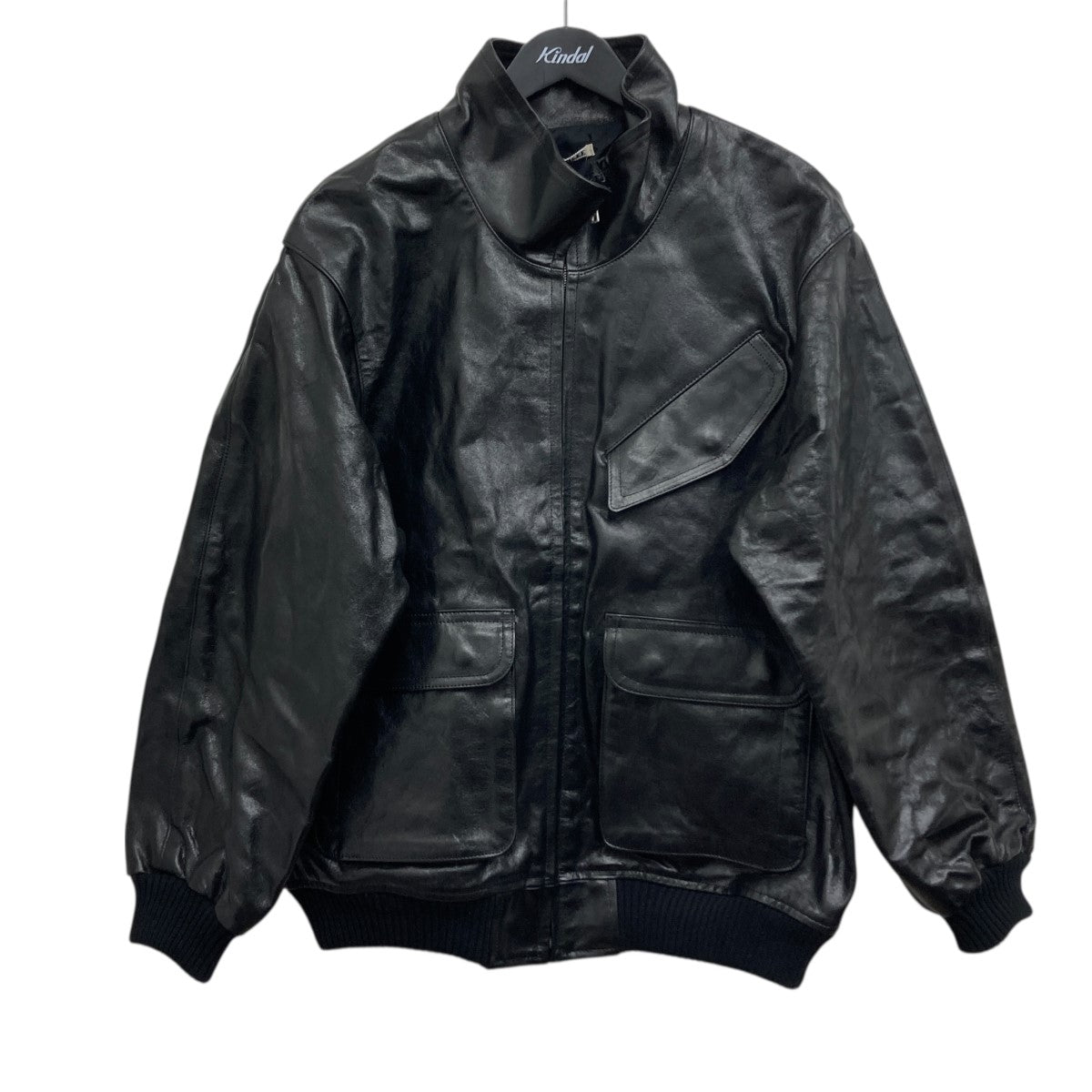 AURALEE(オーラリー) LAMB LEATHER ZIP BLOUSON レザージャケット