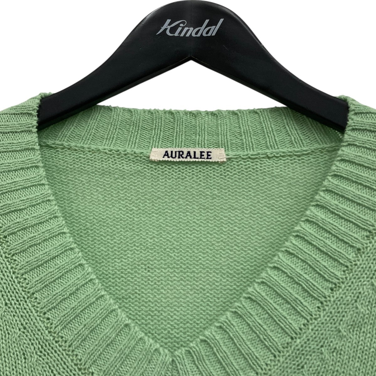 AURALEE(オーラリー) サマーカシミヤニット A25SV02CK グリーン サイズ