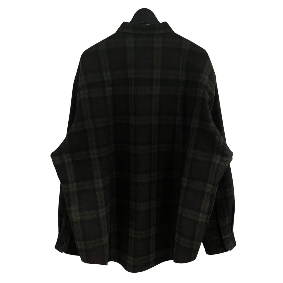 WTAPS(ダブルタップス) ウールチェックシャツ 252TQDT-SHM03 ブラウン