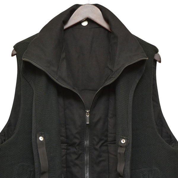 the sakaki(ザサカキ) 2017SS Do-gi Vest ジップアップべスト ブラック