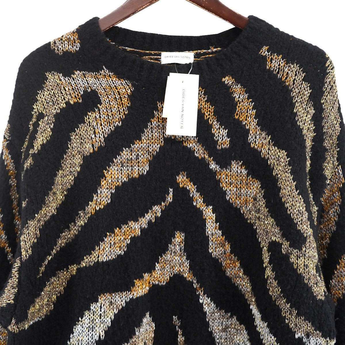 DRIES VAN NOTEN(ドリスヴァンノッテン) 18AW M．K．SWEATER メタル混