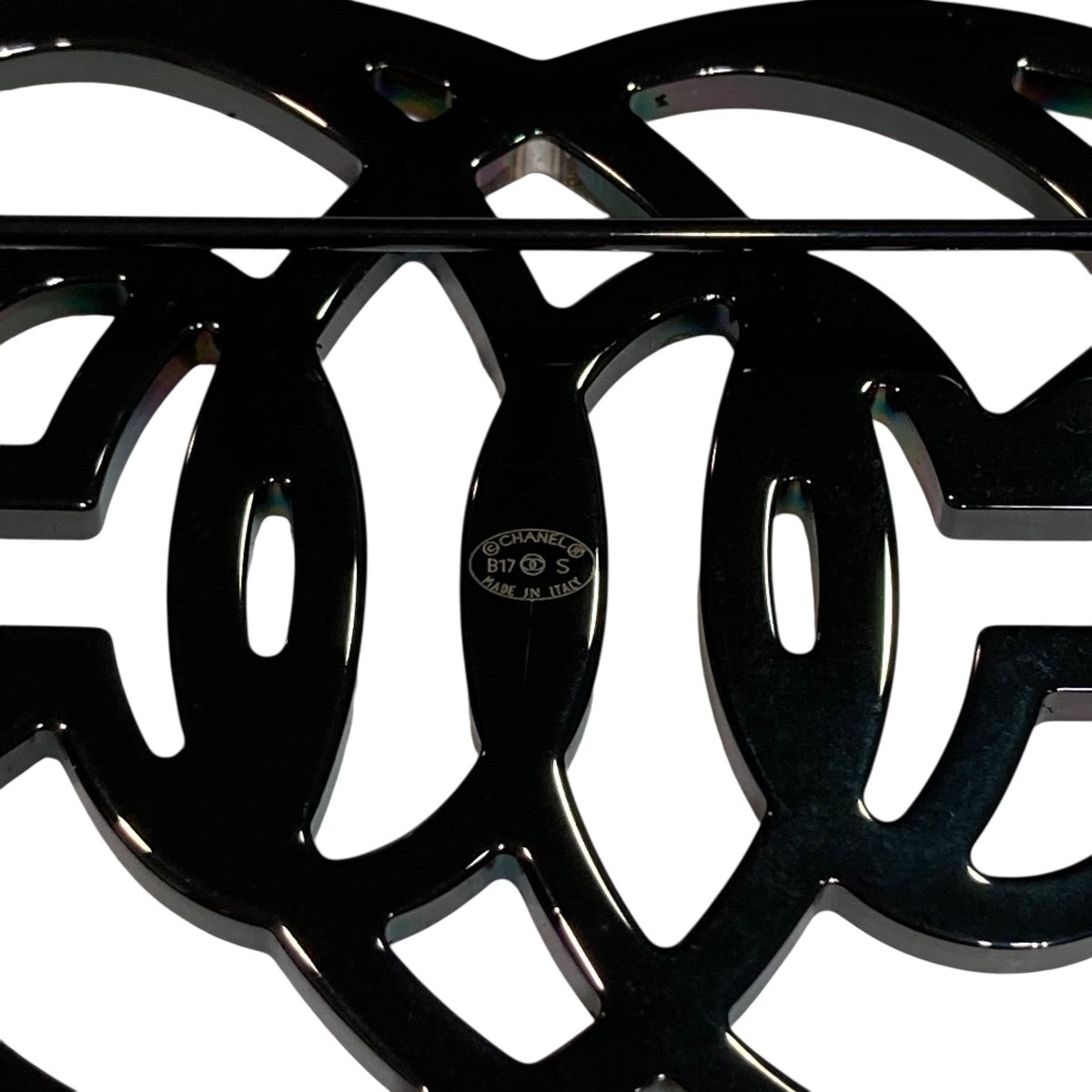 CHANEL(シャネル) ラインストーンココマークブローチB17S B17S レッド