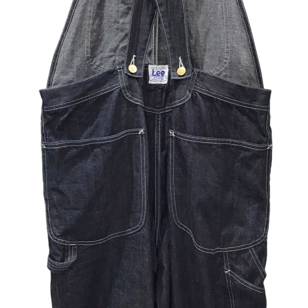 LEE×L'ECHOPPE デニムオーバーオール LOW BUCK OVERALL ローバック