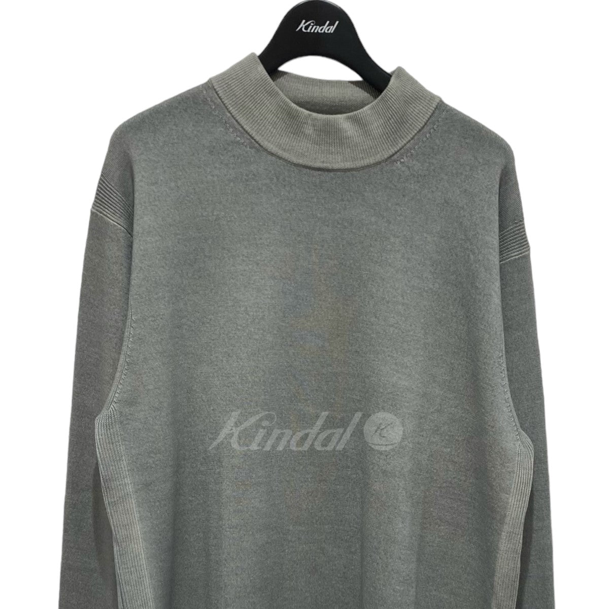 AOURE(アウール) NEVEモックネックニット AMNT224103 グレー サイズ XL