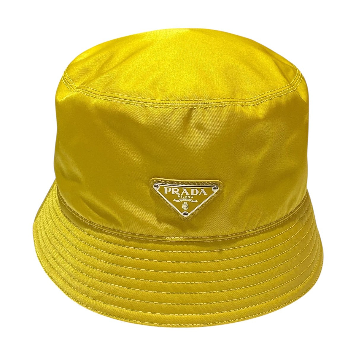 PRADA(プラダ) バケットハット1HC137 1HC137 イエロー サイズ L