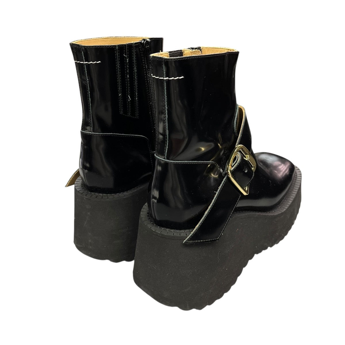 MM6 Maison Margiela(マルタンマルジェラ) ブーツ ブラック サイズ 40