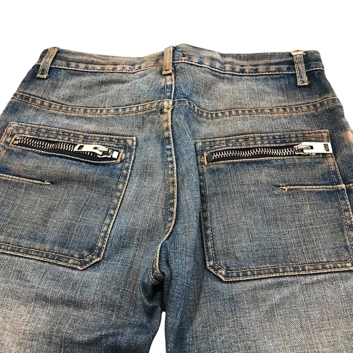 Dior Homme(ディオールオム) 赤錆加工デニムパンツ インディゴ サイズ