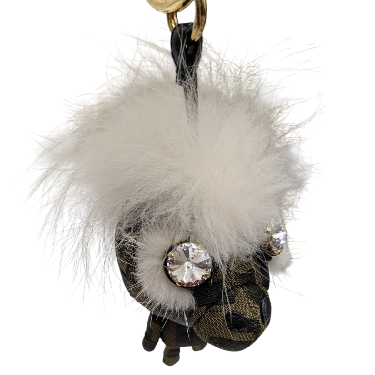 FENDI(フェンディ) ズッカ柄キーフォルダー ブラウン｜【公式