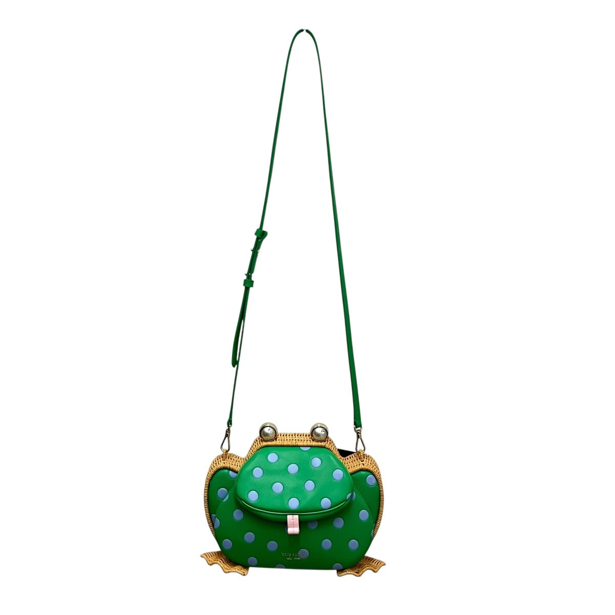 Kate Spade(ケイトスペード) カエルカゴバッグ2wayショルダーバッグ
