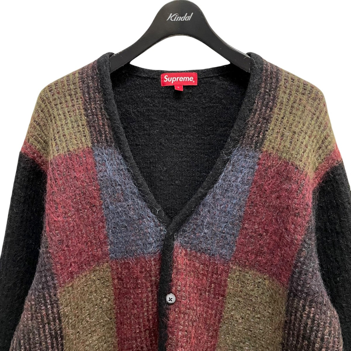 Supreme(シュプリーム) 22SSBrushed Grid Cardiganカーディガン