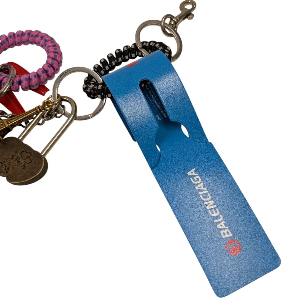 BALENCIAGA(バレンシアガ) 25SSKEYRING SUBWAY CARD MULTIマルチキー