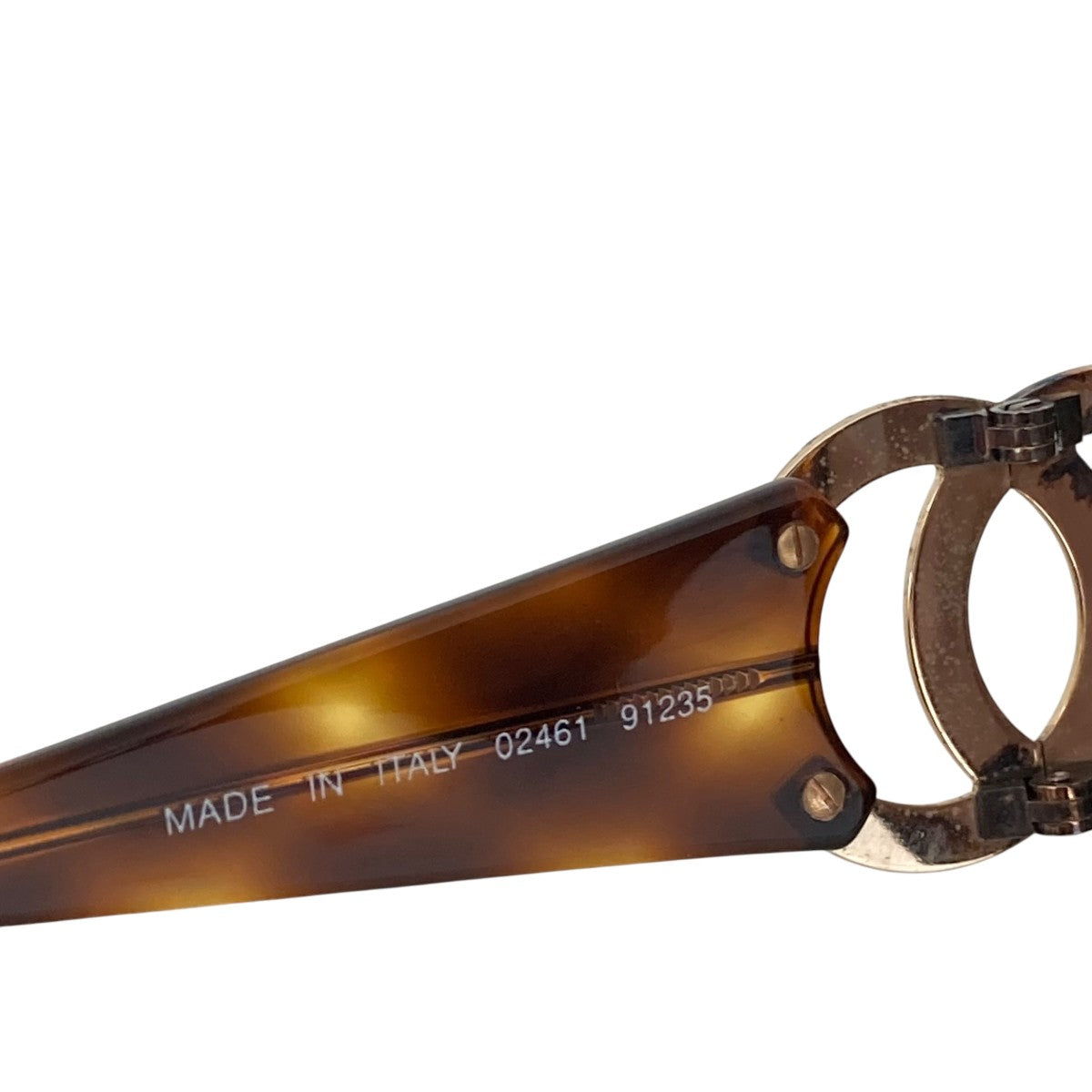 CHANEL(シャネル) べっ甲サングラス02461 91235 02461 91235 ブラウン