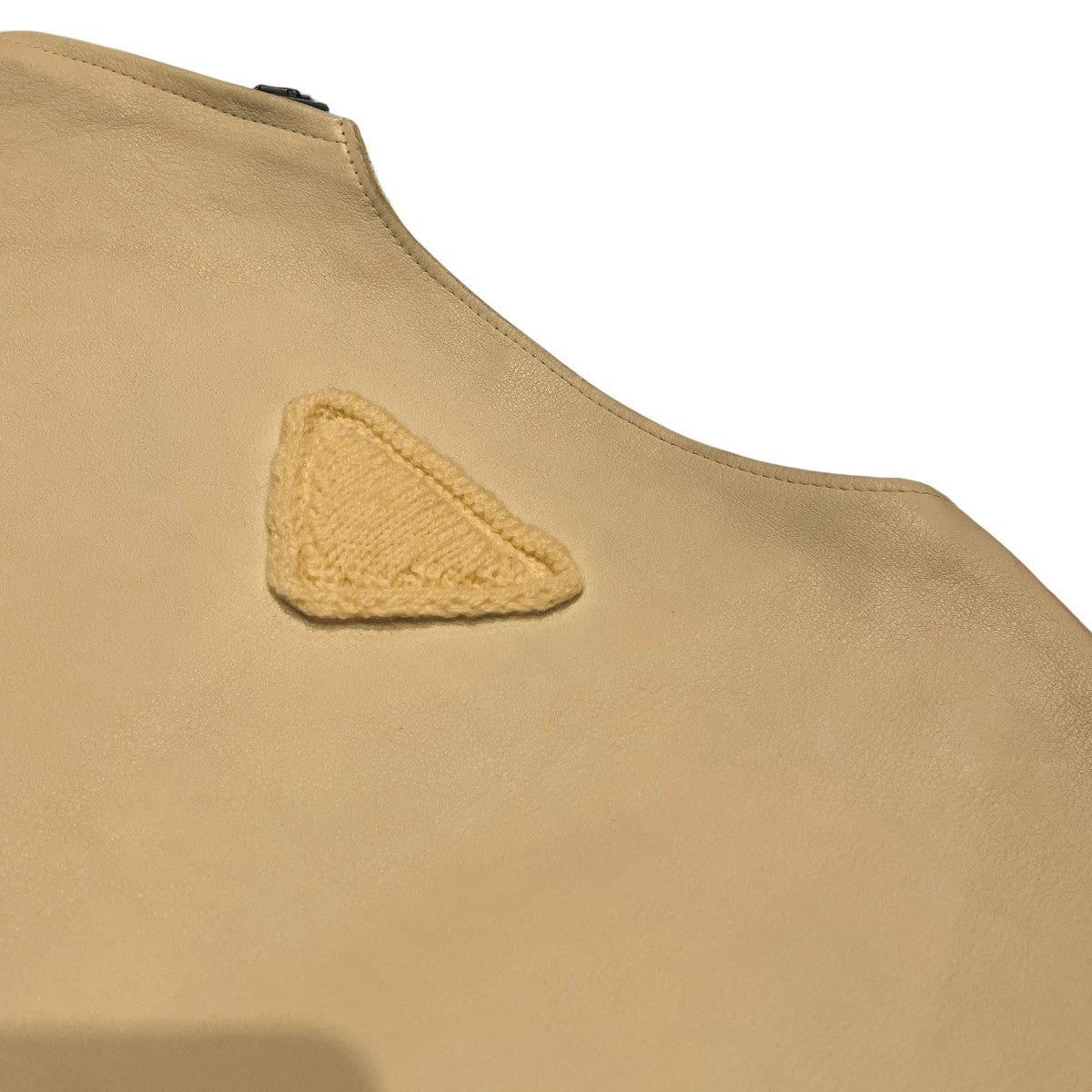 PRADA(プラダ) 23SSレザーベストUPC194 S231 12NF UPC194 S231 12NF