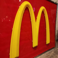 サインボード マクドナルド McDonald's 看板 額装 ディスプレイ