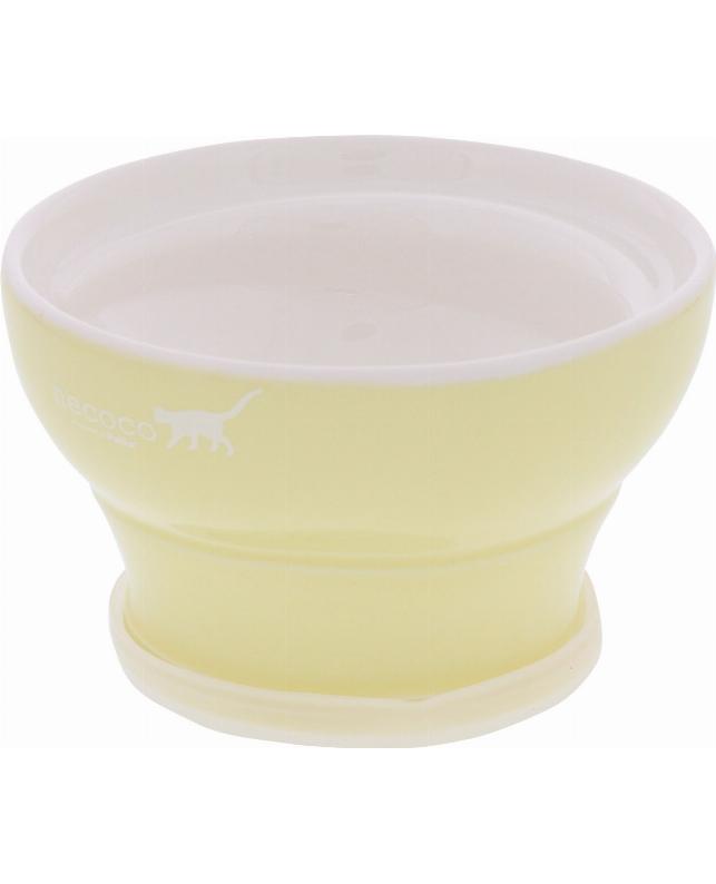 ペティオ necoco 脚付き食器 ドライフード向（4903588274411）｜猫用品