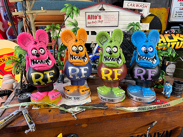 楽天市場】ファンコ ラットフィンク ボビングヘッド （オレンジ