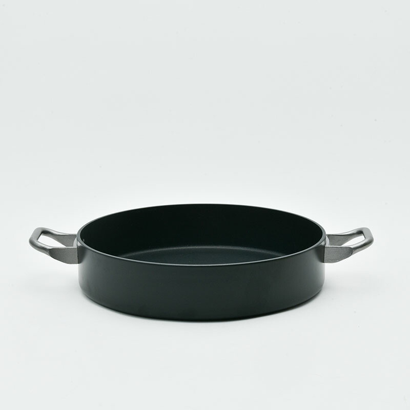 ALESSI アレッシィ mami 浅型 両手鍋 24cm 蓋付き 楽天市場