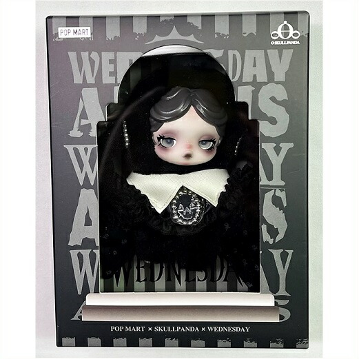 楽天市場】☆正規品☆Pop Mart Skullpanda x Wednesday Plush