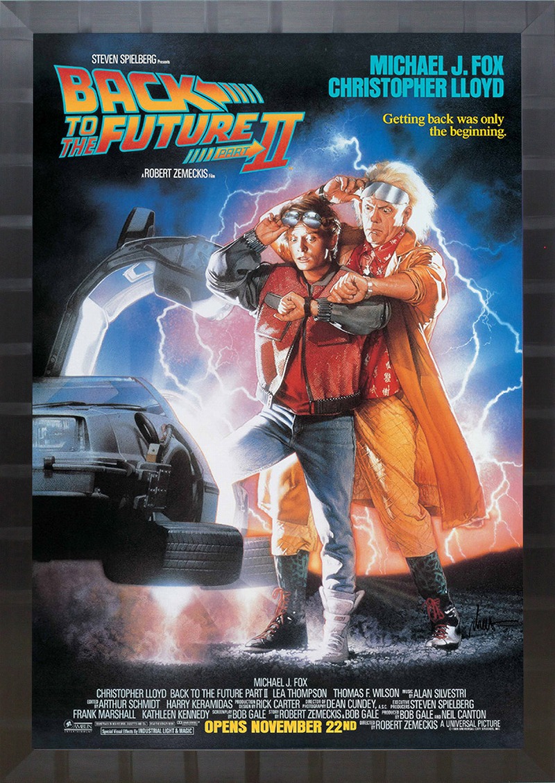 楽天市場】【輸入ポスター】BACK TO THE FUTURE 2610×915mm : ココロ
