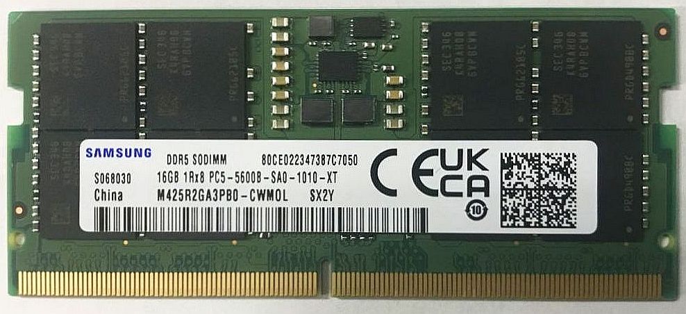 楽天市場】SAMSUNG ORIGINAL サムスン純正 PC5-44800 DDR5-5600 8GB