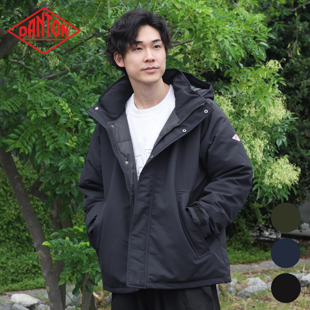 楽天市場】DANTON ダントン アウター ミドルダウン フードジャケット