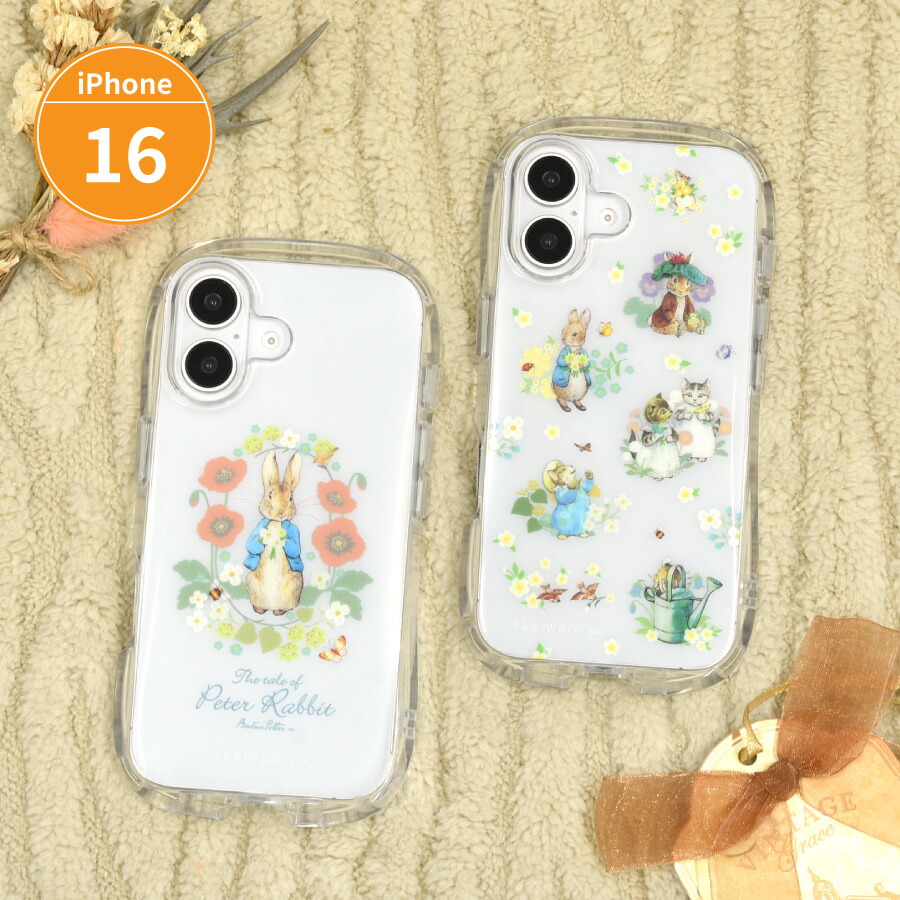 楽天市場】【公式】ピーターラビット(TM) iPhone16 対応 クリスタル