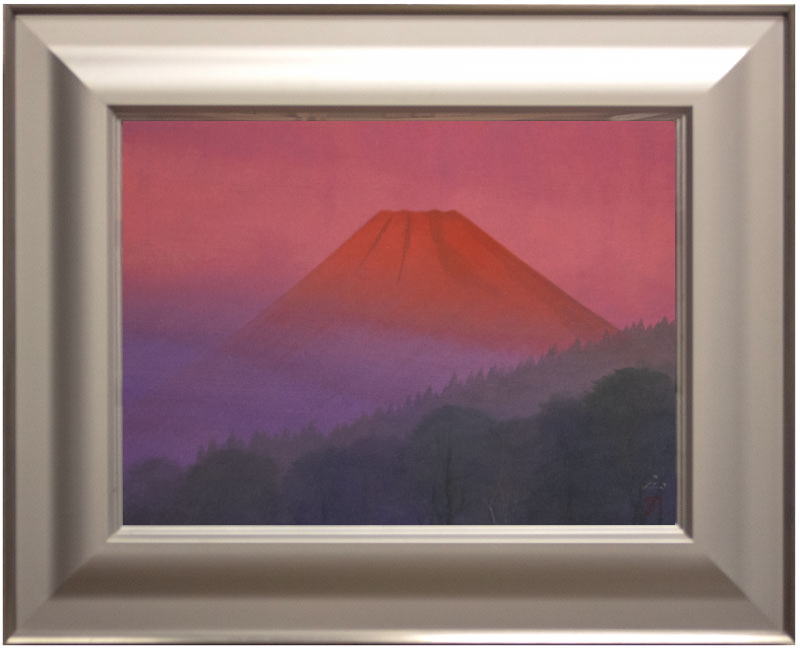 楽天市場】扇 敏之 「 池畔 」 日本画 P10 ( 10号 )【中古】 : 内田画廊